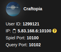Craftopia IP Webinterface.png