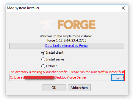 Forge Server Installieren.png