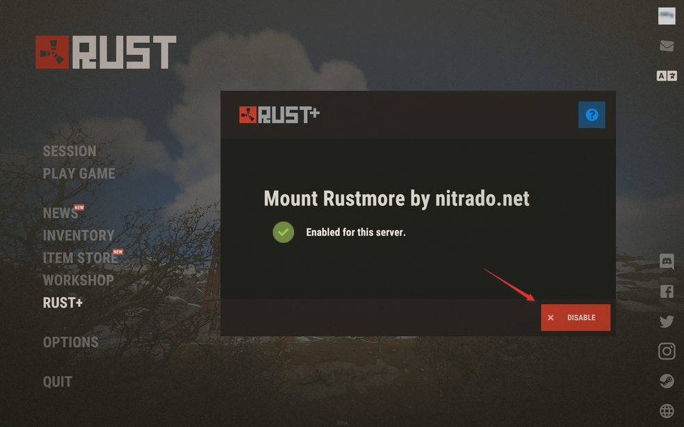 Rust+ auf eigenem Server aktivieren | NITRADO