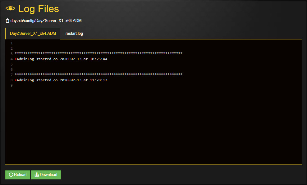 DayZ Server Is Crashing/Restarting NITRADO