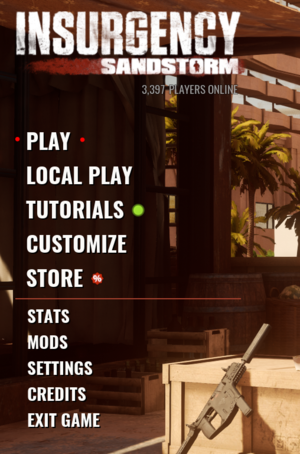 Game settings - Insurgency: Sandstorm