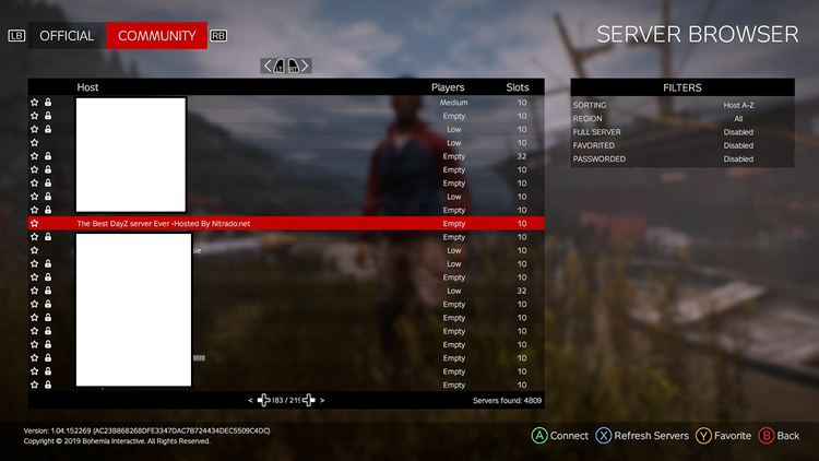 Loja da Administração do server Brasília RP. #dayz #xbox #pc #playstat