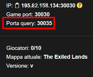 Come collegarsi ad un Game Server di Conan Exiles | NITRADO